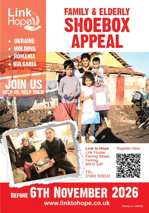 Link to Hope Shoebox Appeal Leaflet 2026