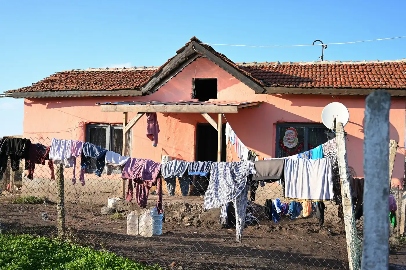Shoebox Delivery Team visit first house