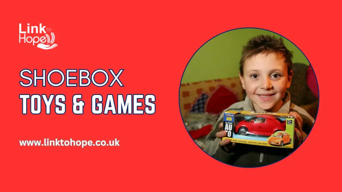 Shoebox Toys & Games Banner