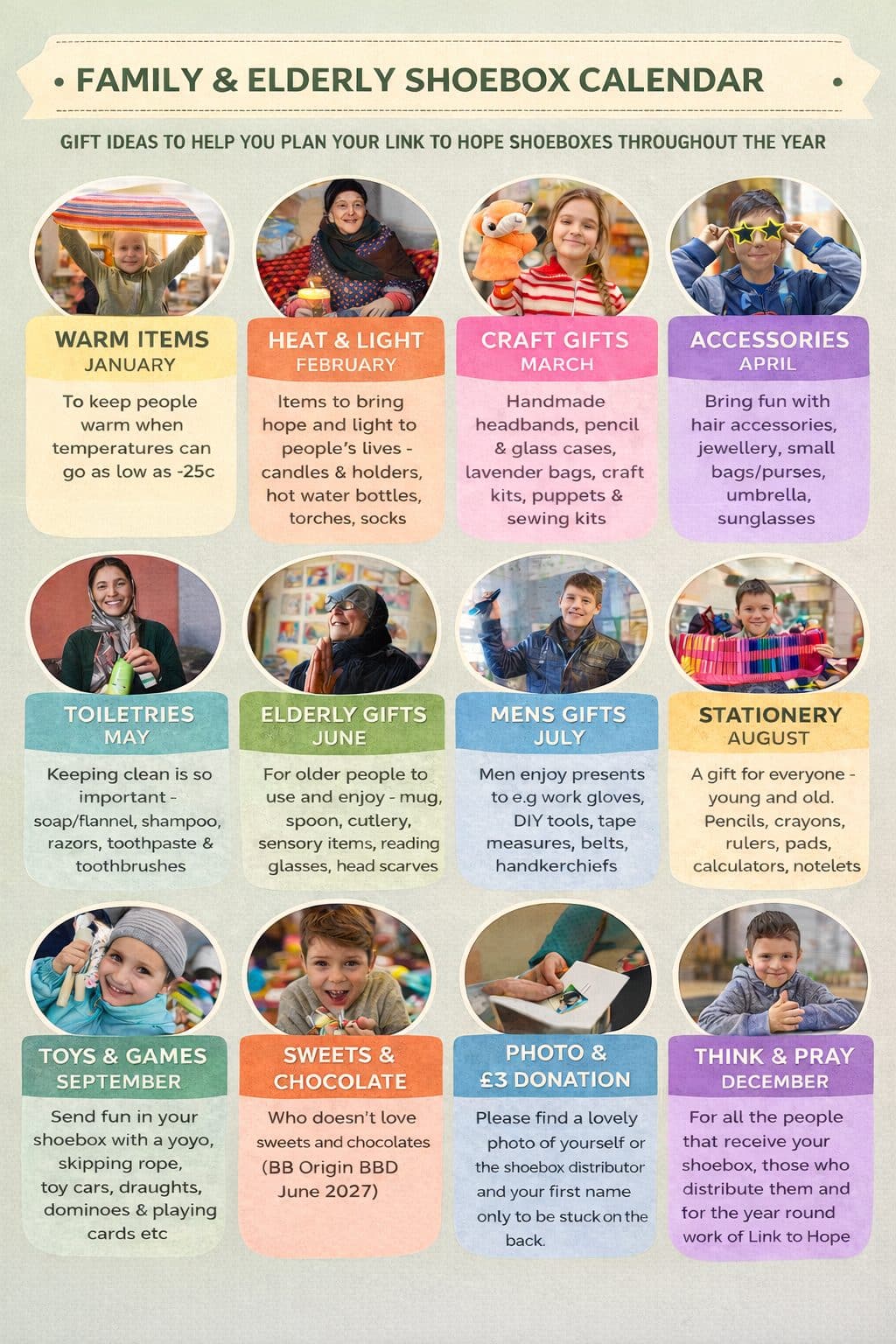 Link to Hope Shoebox Appeal Calendar 2026